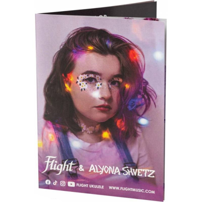 Укулеле Сопрано Flight Travel ALYONA SHVETZ с чехлом