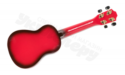 Укулеле Сопрано Baton Rouge UR1-S-MRB RED