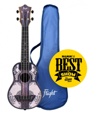 Укулеле Сопрано Flight Travel TUS40 MW с чехлом